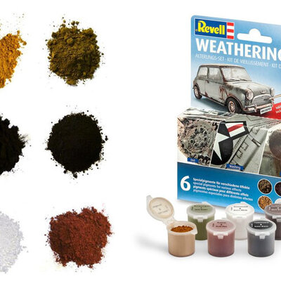 Revell pigmenti boja za makete 6 kom. RV39066