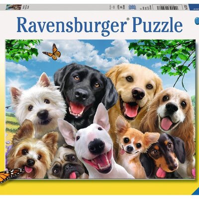 Ravensburger puzzle XXL - Životinje - Kučići - Delighted Dogs 300 delova RA13228