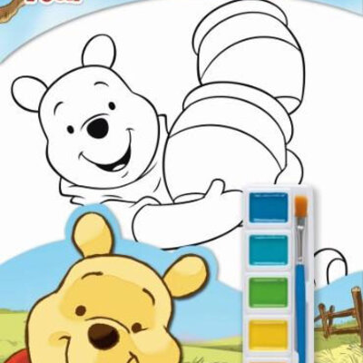 Jiri bojanka sa vodenim bojama Winnie the Pooh DD7131301