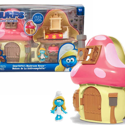 Štrumpfovi set Štrumpfeta i kućica koja se otvara JP96570