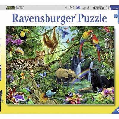 Ravensburger puzzle XXL - Životinje - Animals in the Jungle 200 delova RA12660