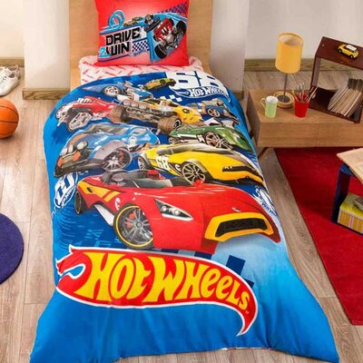 Dečija posteljina Hot Wheels