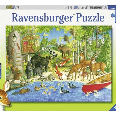 Ravensburger puzzle XXL - Životinje - Woodland Friends 200 delova RA12740