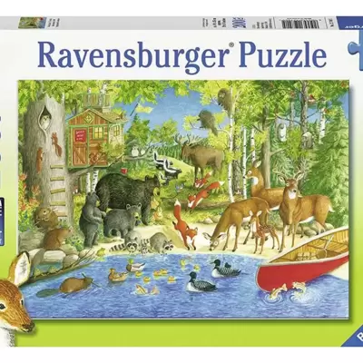 Ravensburger puzzle XXL - Životinje - Woodland Friends 200 delova RA12740