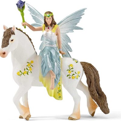 Schleich Figurice Bayala -  Vila Ejela u svečanoj odeći na konju 70516