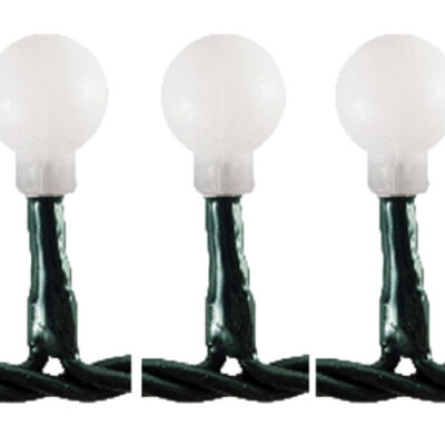 Svetleće loptice za jelku toplo bele 100LED 8 metara