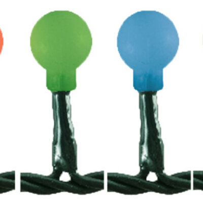 Svetleće loptice za jelku multicolor 50LED 4 metra