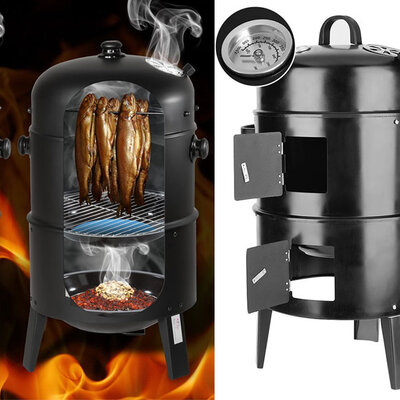 Sušnica za meso 3u1 -  suši peče dinsta na ćumur ili drvo