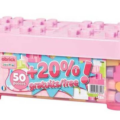 Ecoiffier Set Kocke SM007820, roze