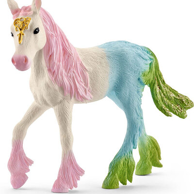 Schleich Figure Bayala - Pernato ždrebe - ljubimac vile Sure 70529