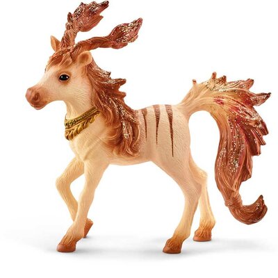 Schleich Figure Bayala - Prugasto ždrebe - ljubimac vile Marvin 70530