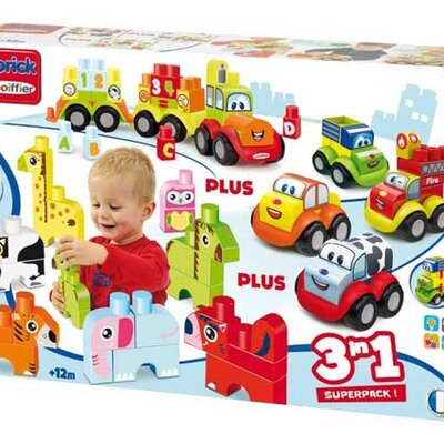 Ecoiffier Set Vozila 3 u 1 SM007770