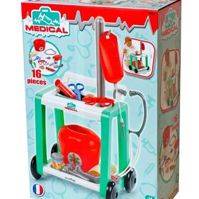 Ecoiffier Set Doktorska Kolica SM001906