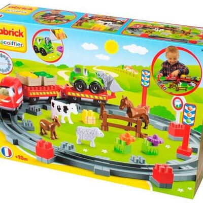 Ecoiffier Set Voz i Životinje SM003068