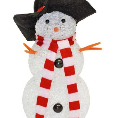 Svetleći Sneško Belić sa višebojnom LED diodom KKD107