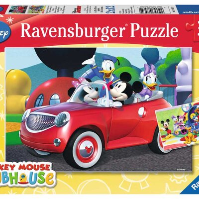 Ravensburger puzzle  Dečije puzle - 2x12 - Disney - Mickey Mouse Club House  2x12 delova  RA07565