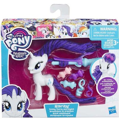 My Little Pony Twirly Hair Styles, Rarity B8809