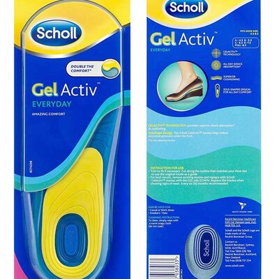 Scholl Gel Activ ulošci za obuću za svaki dan 35-40 410237
