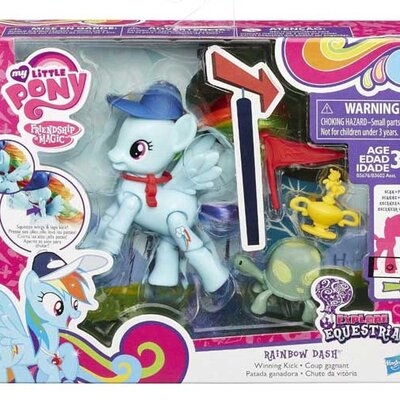 My Little Pony Explore Equestria Action Rainbow Dash B3602