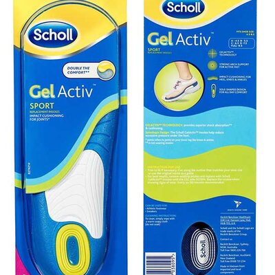 Scholl Gel Activ ulošci za obuću Sport 35-40 410239