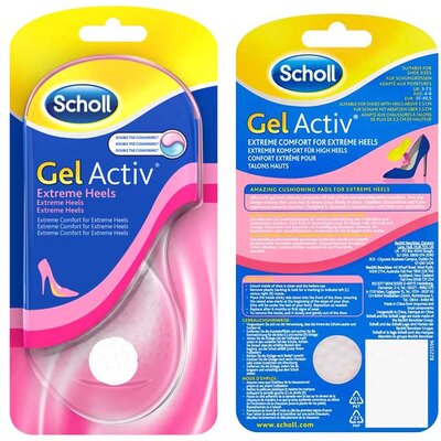 Scholl Gel Activ ulošci za obuću sa veoma visokom potpeticom 410540