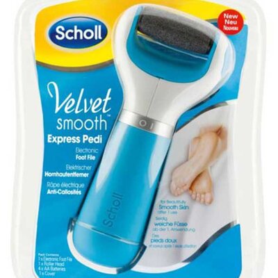 Scholl Velvet Smooth Wet-Dry električna turpija za pete Plava 410250