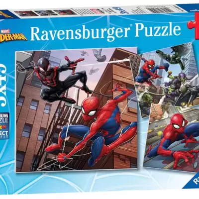 Ravensburger puzzle Dečije puzle - 3x49 - Marvel - Spider-man 3x49 delova RA08025