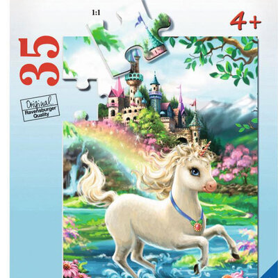 Ravensburger puzzle Dečije puzle - 35 - Unicorn Castle 35 delova RA08765