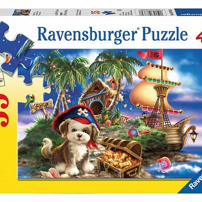 Ravensburger puzzle Dečije puzle - 35 - Životinje - Kučići - Puppy Pirate  35 delova RA08764