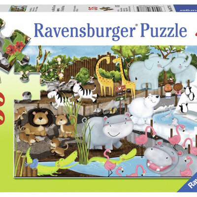 Ravensburger puzzle Dečije puzle - 35 - Životinje - Day at The Zoo 35 delova RA08778