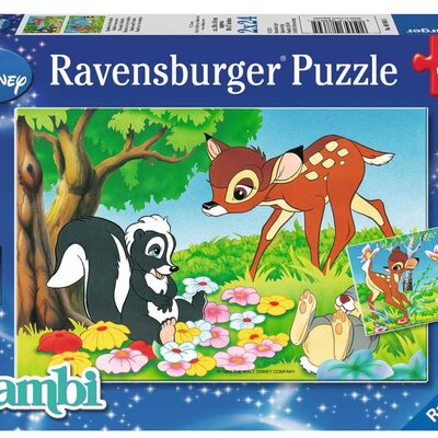 Ravensburger puzzle Dečije puzle - 2x24 - Disney - Bambi 2x24 dela RA08864