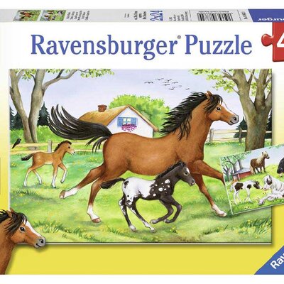 Ravensburger puzzle Dečije puzle - 2x24 - Životinje - Konji - World of Horses 2x24 dela RA08882