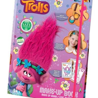 Trolls Knjiga Za Ulepšavanje Sa Šminkom GPTRL05