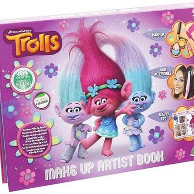 Trolls Knjiga Za Ulepšavanje Sa Šminkom GPTRL07
