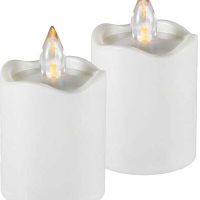 LED sveća CDX2/WH 2 komada