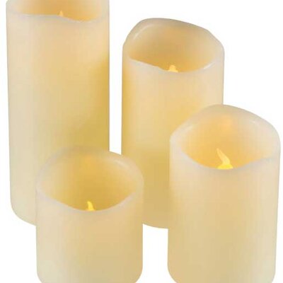 Ukrasne voštane LED sveće sa efektom plamena CDW40
