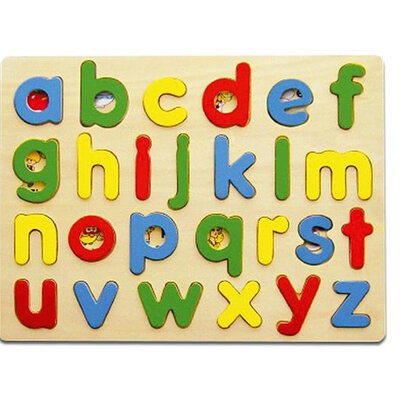 Viga drvena slagalica ABC 58578E