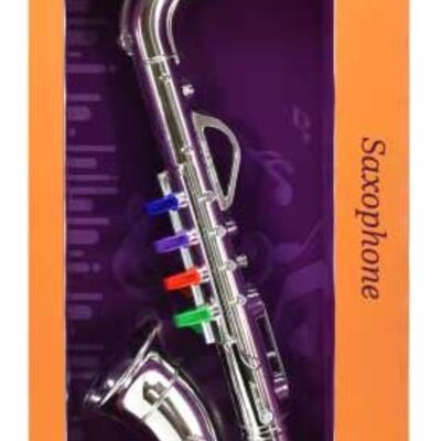 Toi-Toys Dečiji Saksofon 36584 Srebrni