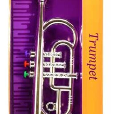 Toi-Toys Dečija Truba 36587 srebrne boje