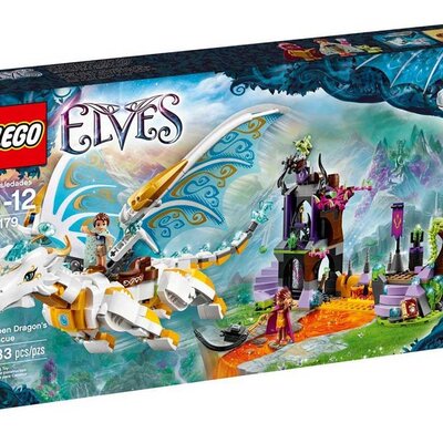 LEGO® Elves kocke - Spasavanje Elandre kraljice zmajeva 41179