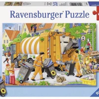 Ravensburger puzzle Dečije puzle - 2x24 - The Dustmen 2x24 delova RA09192