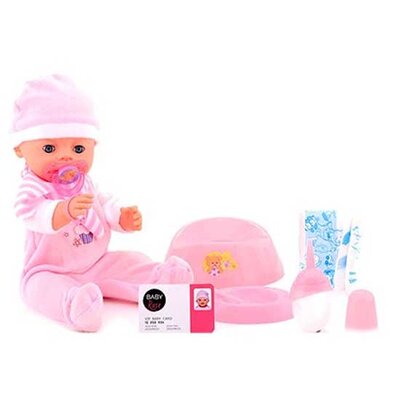 Beba Lutka Rose 40 cm Pije I Piški 27548