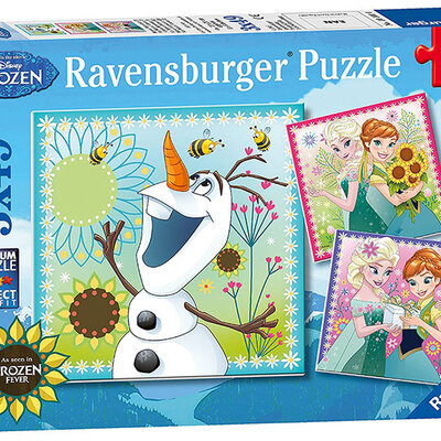 Ravensburger puzzle Dečije puzle - 3x49 - Disney - Frozen - Frozen Fever 3x49 delova RA09245