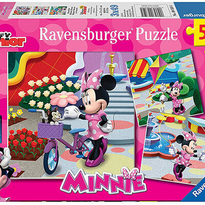 Ravensburger puzzle Dečije puzle - 3x49 - Disney - Disney Junior - Minnie Mouse   3x49 delova RA09359