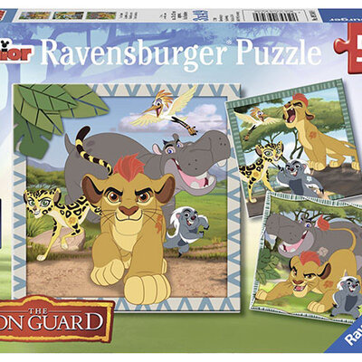 Ravensburger puzzle Dečije puzle - 3x49 - Disney - Disney Junior - The Lion Guard 3x49 delova RA09348
