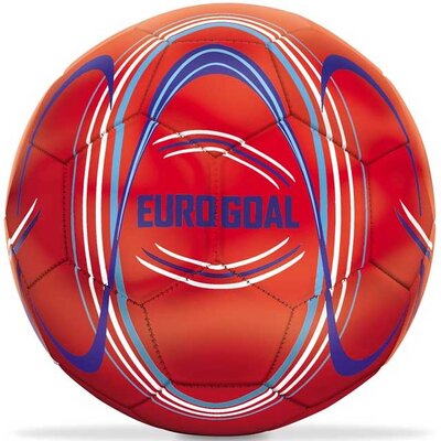 Mondo Fudbalska lopta 5 Euro Goal Crvena MN13986
