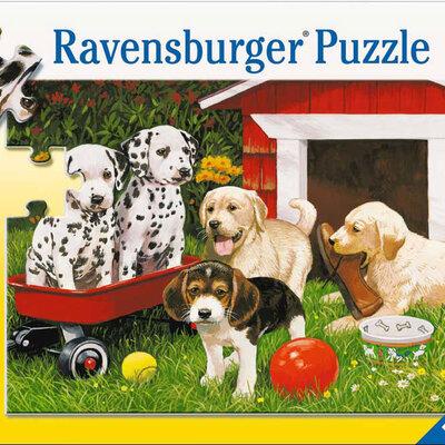 Ravensburger puzzle Dečije puzle - 60 - 1:1 - Životinje - Kučići - Puppy Party   60 delova RA09526