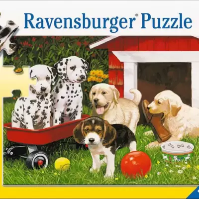 Ravensburger puzzle Dečije puzle - 60 - 1:1 - Životinje - Kučići - Puppy Party   60 delova RA09526
