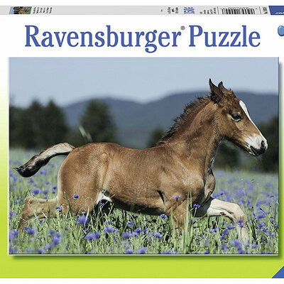 Ravensburger puzzle Dečije puzle - XXL - Životinje - Konji - Ždrebe na livadi  150 delova RA10024