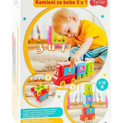 Edukativni Set Kamioni 3 u 1, 33113
